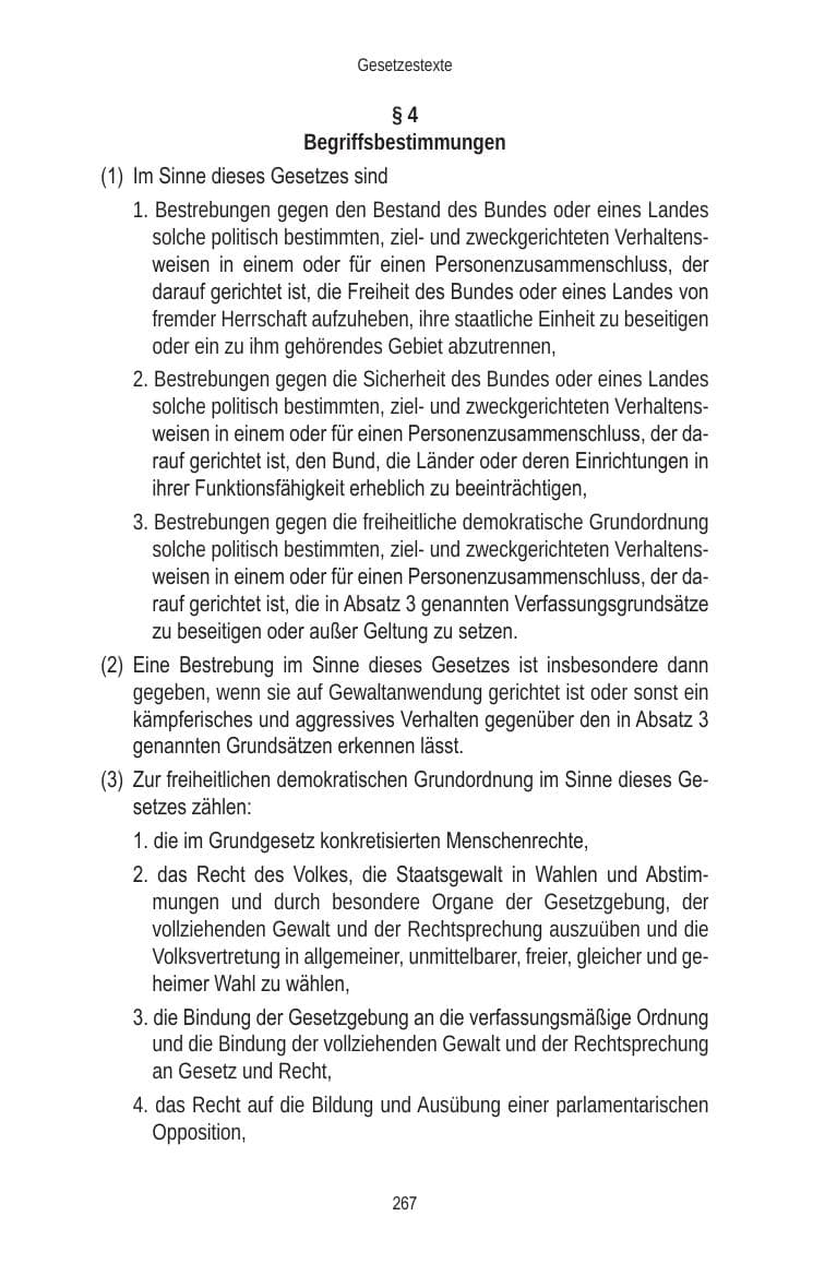 Seite 267 des Verfassungsschutzbericht 2010 Brandenburg