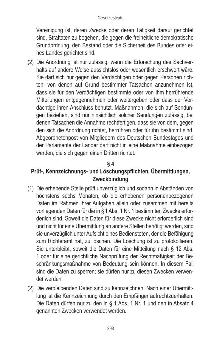 Seite 293 des Verfassungsschutzbericht 2010 Brandenburg