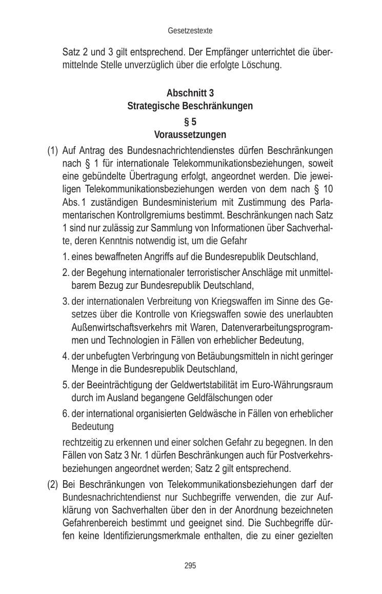 Seite 295 des Verfassungsschutzbericht 2010 Brandenburg