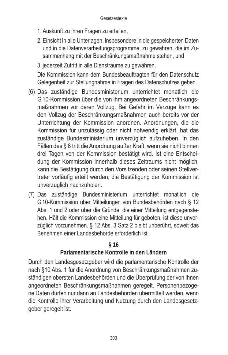 Seite 303 des Verfassungsschutzbericht 2010 Brandenburg