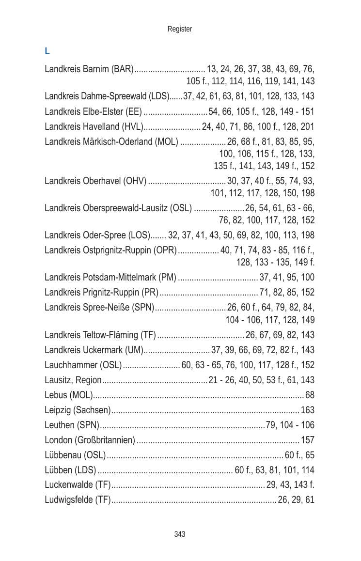 Seite 343 des Verfassungsschutzbericht 2010 Brandenburg
