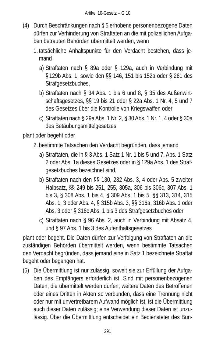 Seite 291 des Verfassungsschutzbericht 2012 Brandenburg
