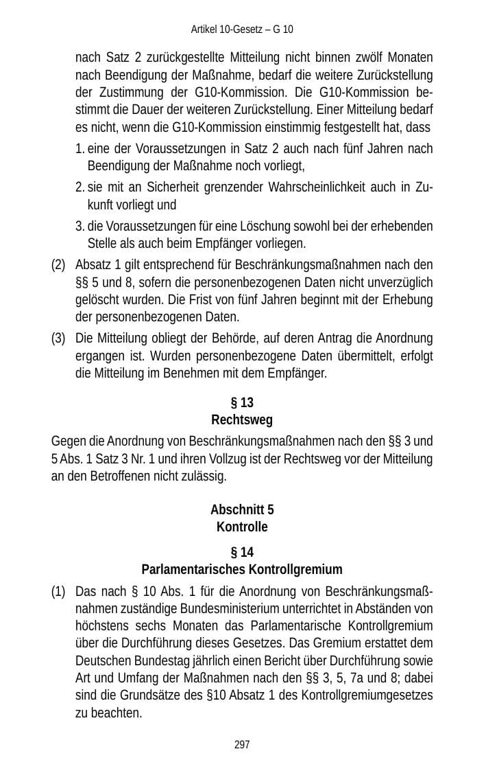 Seite 297 des Verfassungsschutzbericht 2012 Brandenburg