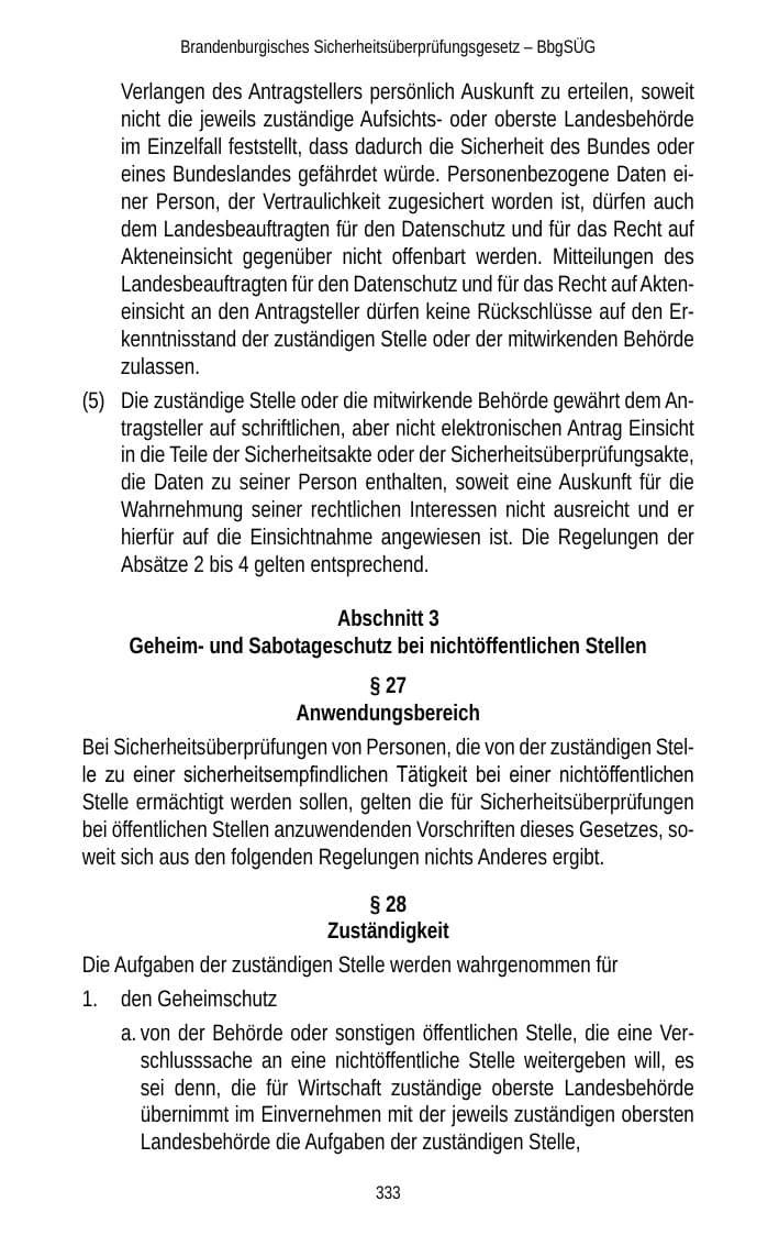 Seite 333 des Verfassungsschutzbericht 2012 Brandenburg