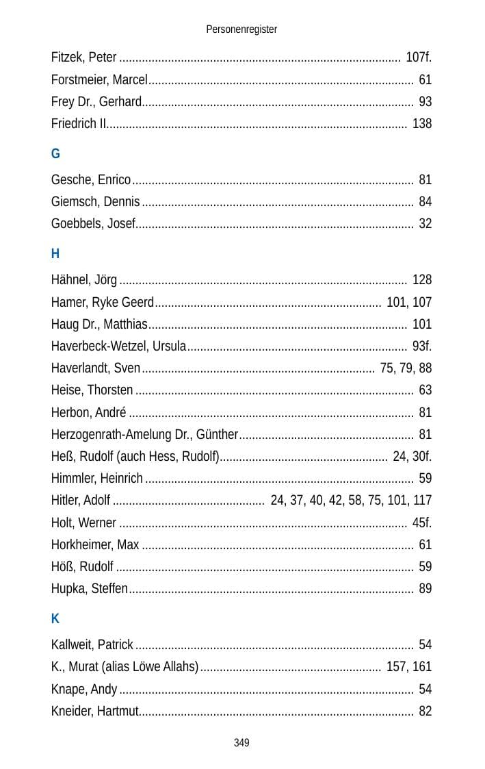 Seite 349 des Verfassungsschutzbericht 2012 Brandenburg