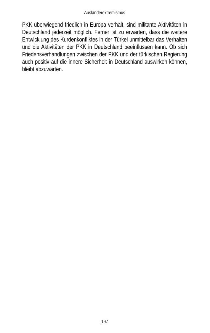 Seite 199 des Verfassungsschutzbericht 2013 Brandenburg