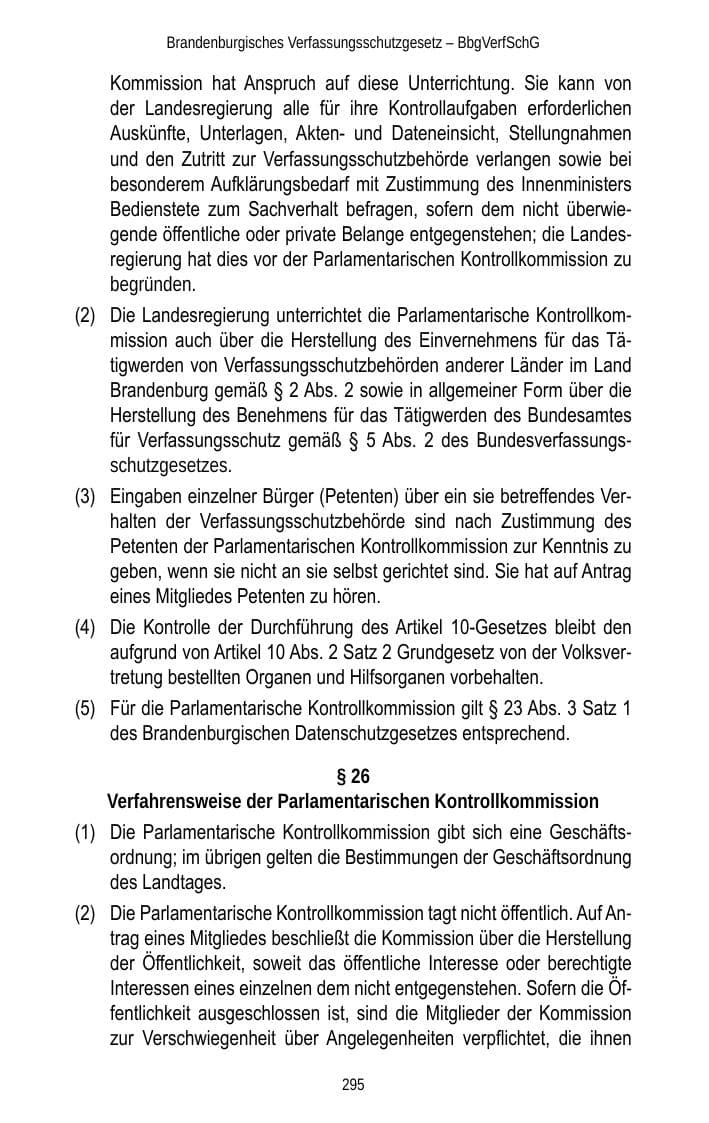 Seite 297 des Verfassungsschutzbericht 2013 Brandenburg
