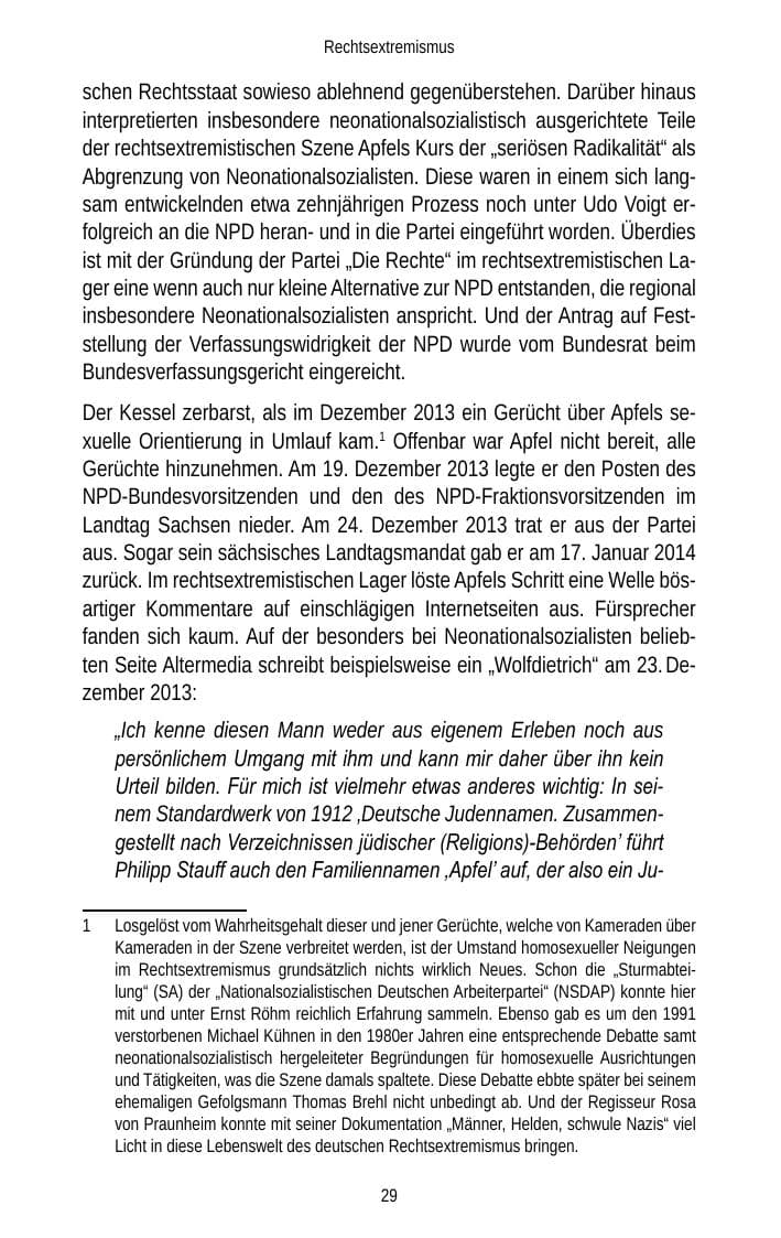 Seite 31 des Verfassungsschutzbericht 2013 Brandenburg