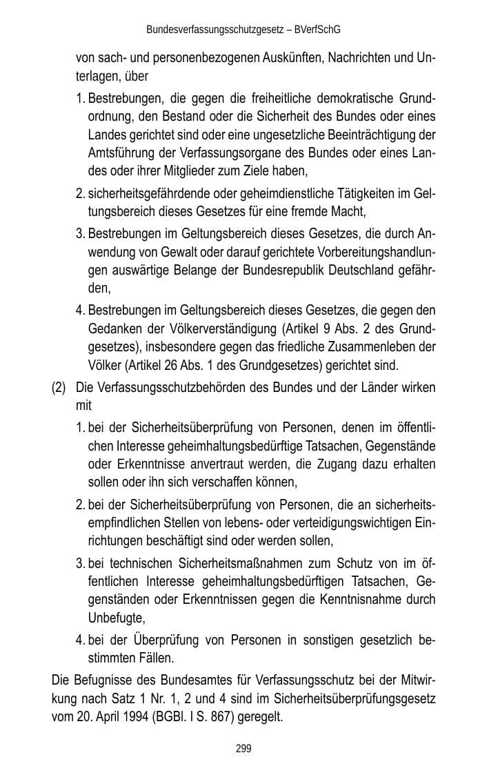 Seite 301 des Verfassungsschutzbericht 2013 Brandenburg
