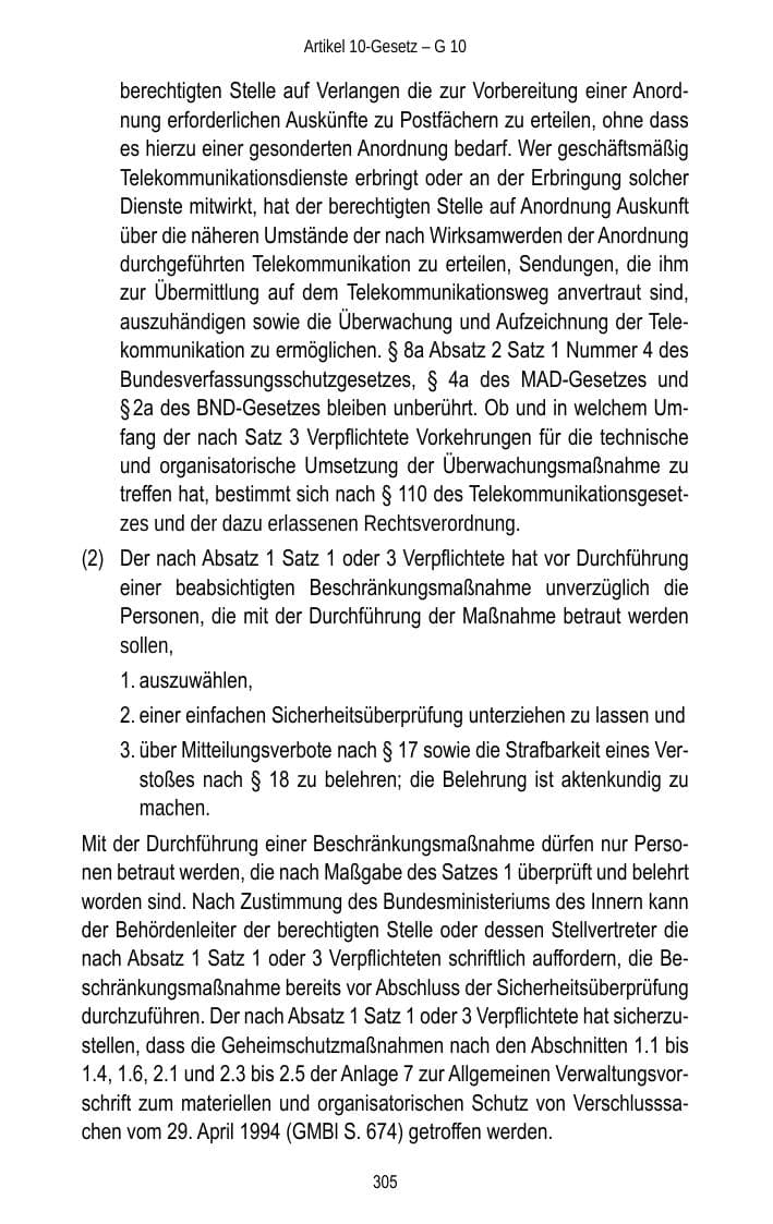 Seite 307 des Verfassungsschutzbericht 2013 Brandenburg