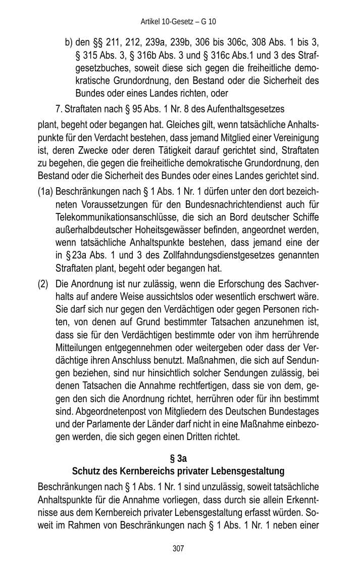 Seite 309 des Verfassungsschutzbericht 2013 Brandenburg