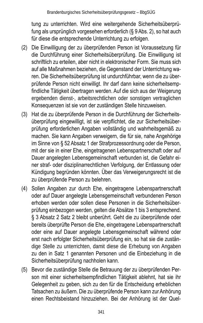 Seite 343 des Verfassungsschutzbericht 2013 Brandenburg