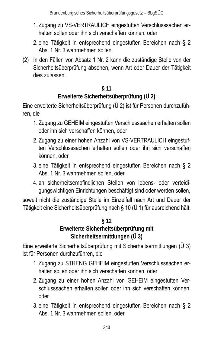 Seite 345 des Verfassungsschutzbericht 2013 Brandenburg