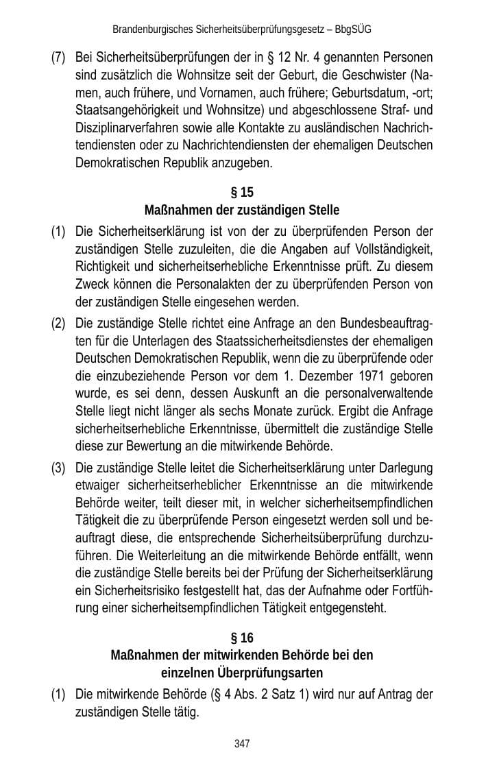 Seite 349 des Verfassungsschutzbericht 2013 Brandenburg