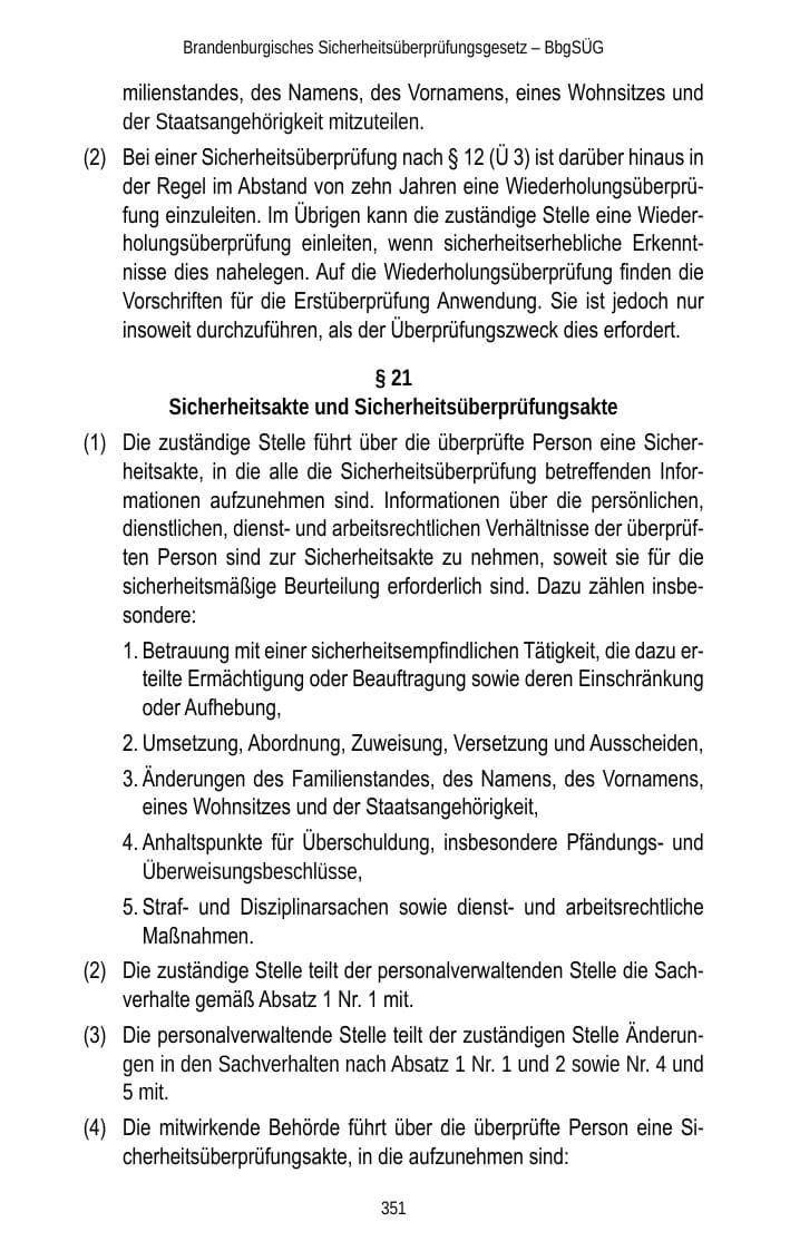 Seite 353 des Verfassungsschutzbericht 2013 Brandenburg