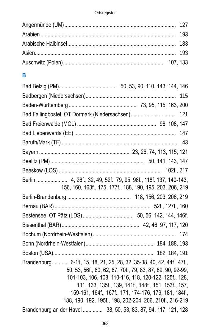 Seite 365 des Verfassungsschutzbericht 2013 Brandenburg