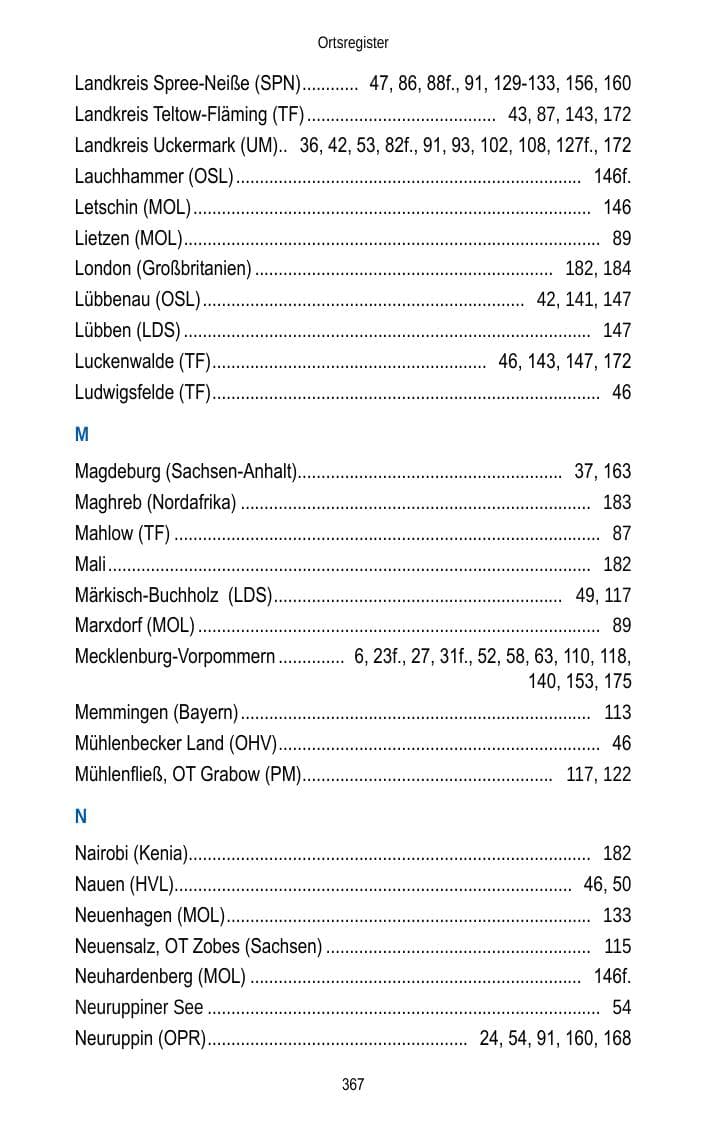 Seite 369 des Verfassungsschutzbericht 2013 Brandenburg