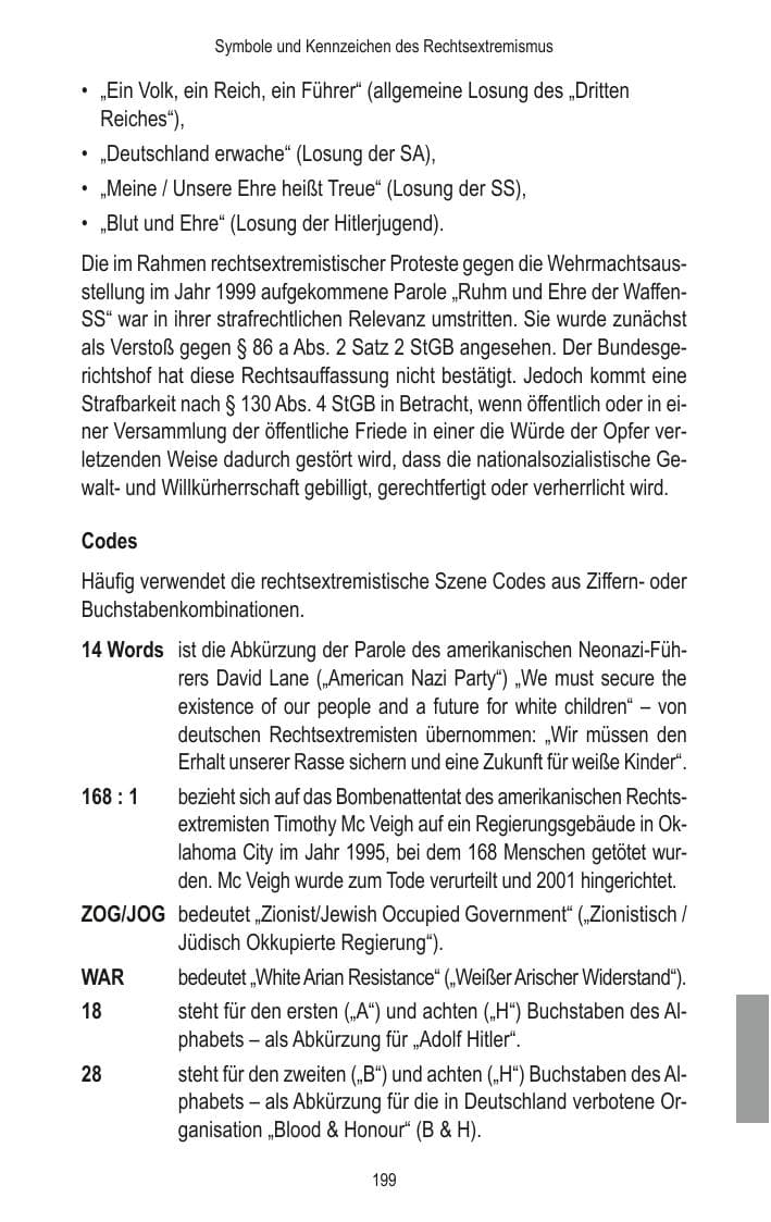 Seite 201 des Verfassungsschutzbericht 2014 Brandenburg