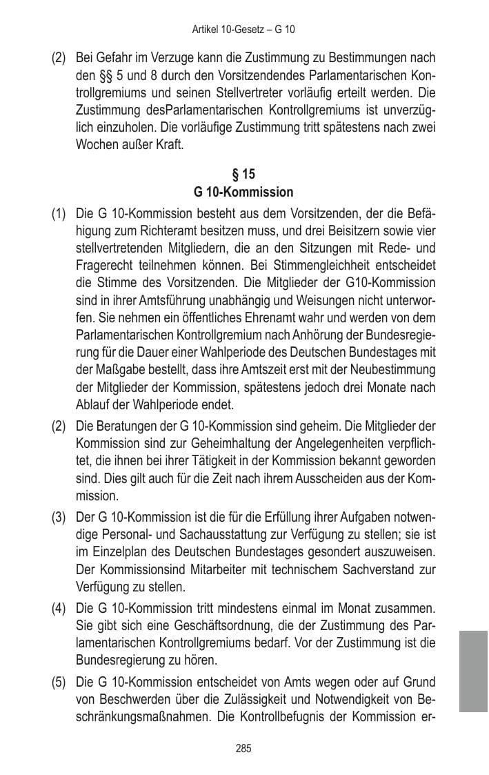 Seite 287 des Verfassungsschutzbericht 2014 Brandenburg