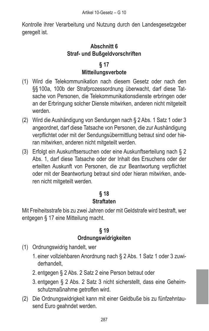 Seite 289 des Verfassungsschutzbericht 2014 Brandenburg