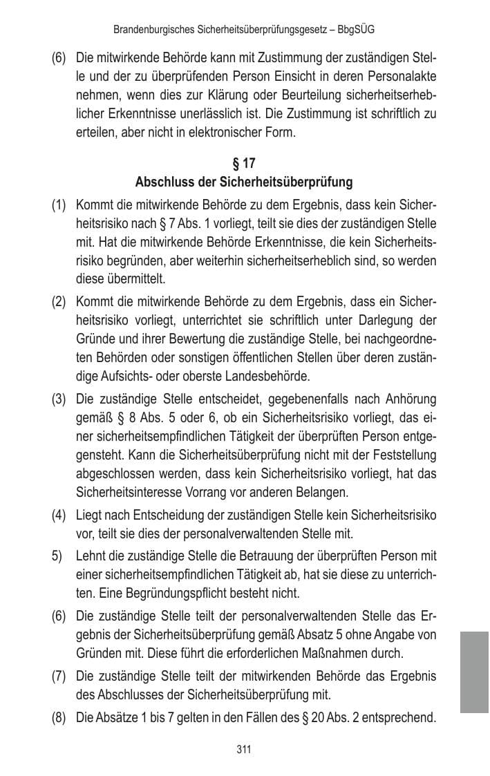 Seite 313 des Verfassungsschutzbericht 2014 Brandenburg