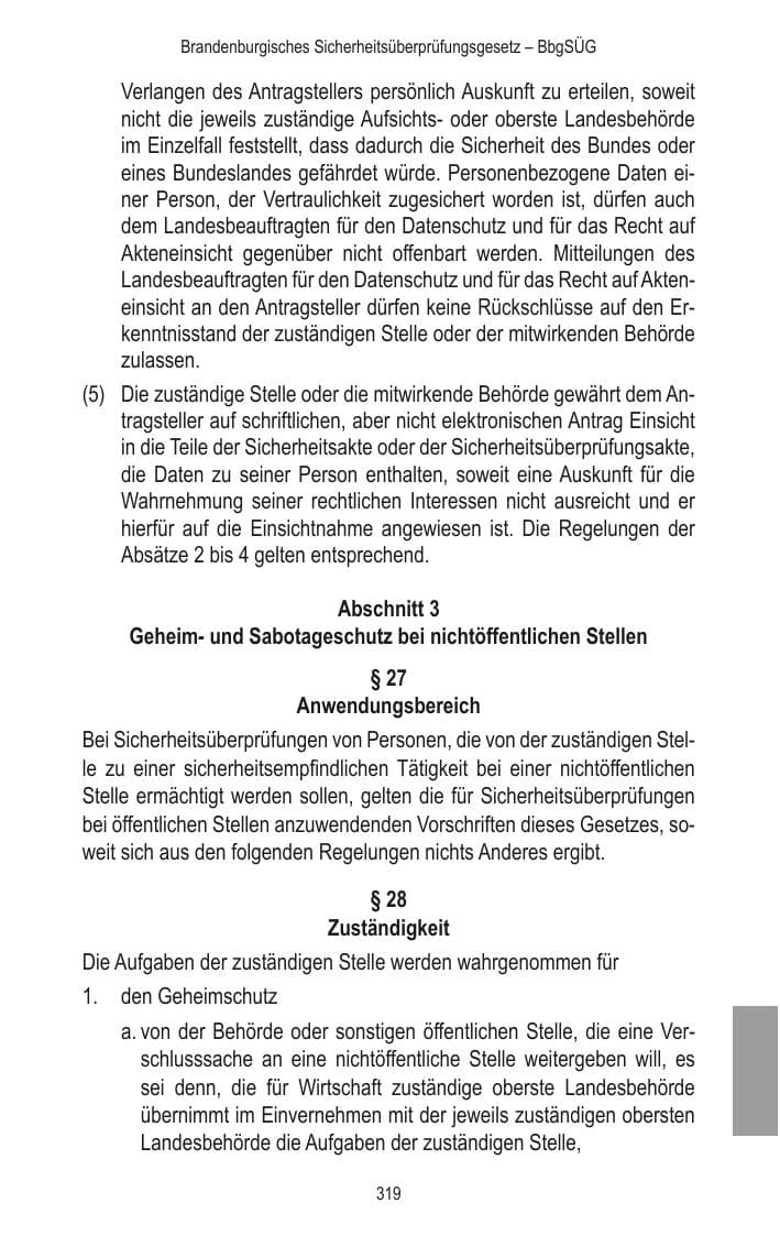 Seite 321 des Verfassungsschutzbericht 2014 Brandenburg
