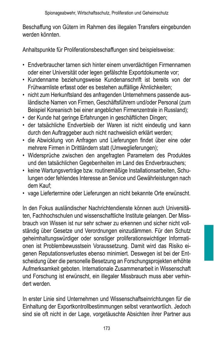 Seite 175 des Verfassungsschutzbericht 2015 Brandenburg