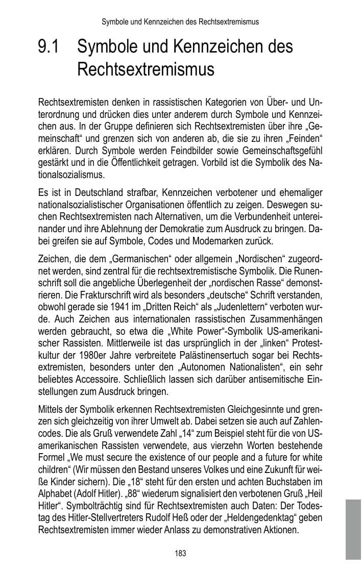 Seite 185 des Verfassungsschutzbericht 2015 Brandenburg