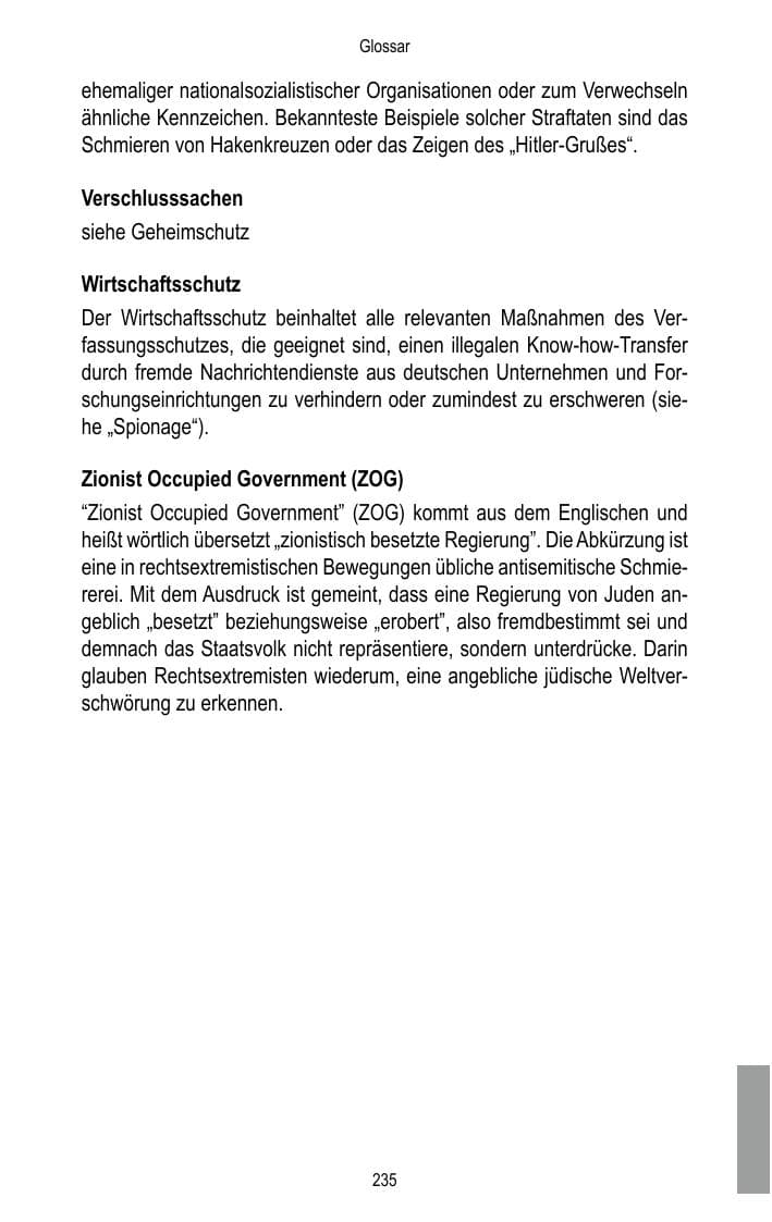 Seite 237 des Verfassungsschutzbericht 2015 Brandenburg