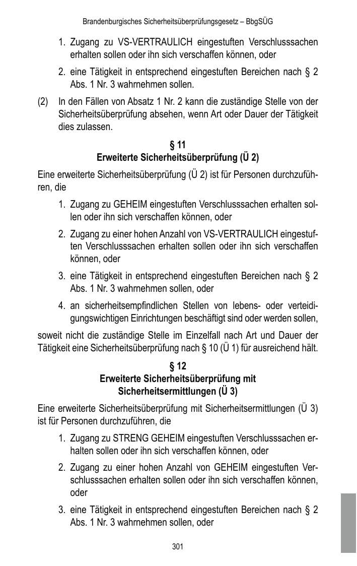 Seite 303 des Verfassungsschutzbericht 2015 Brandenburg