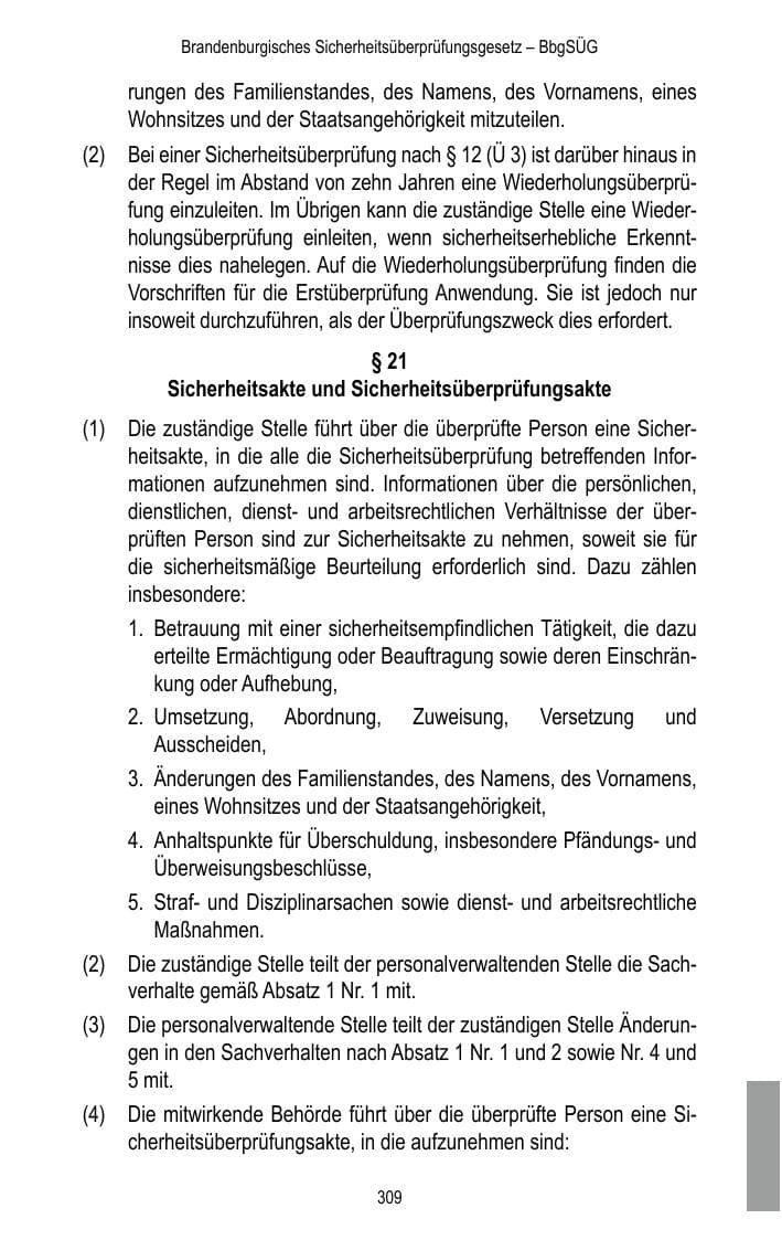 Seite 311 des Verfassungsschutzbericht 2015 Brandenburg
