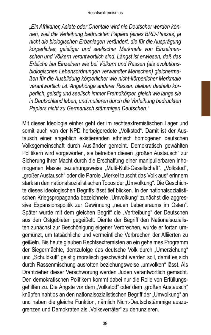 Seite 41 des Verfassungsschutzbericht 2015 Brandenburg