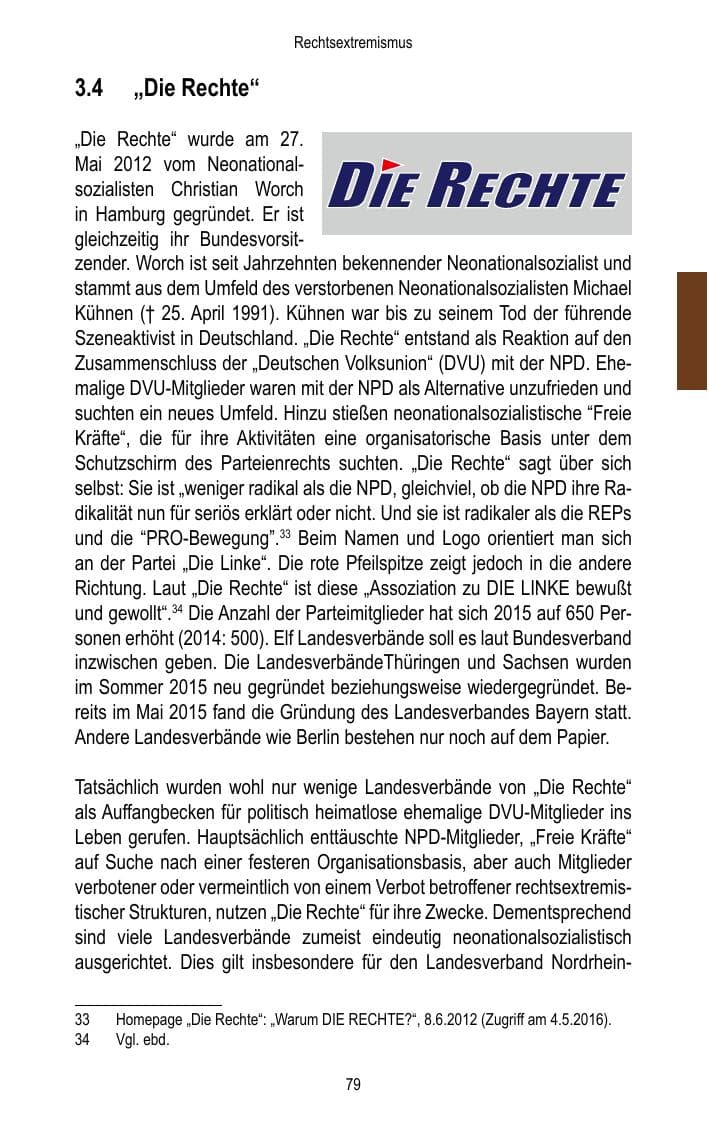 Seite 81 des Verfassungsschutzbericht 2015 Brandenburg