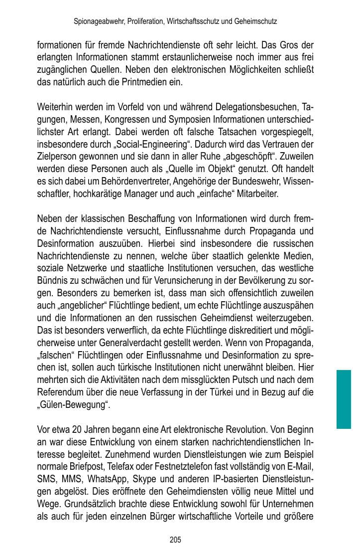 Seite 207 des Verfassungsschutzbericht 2017 Brandenburg