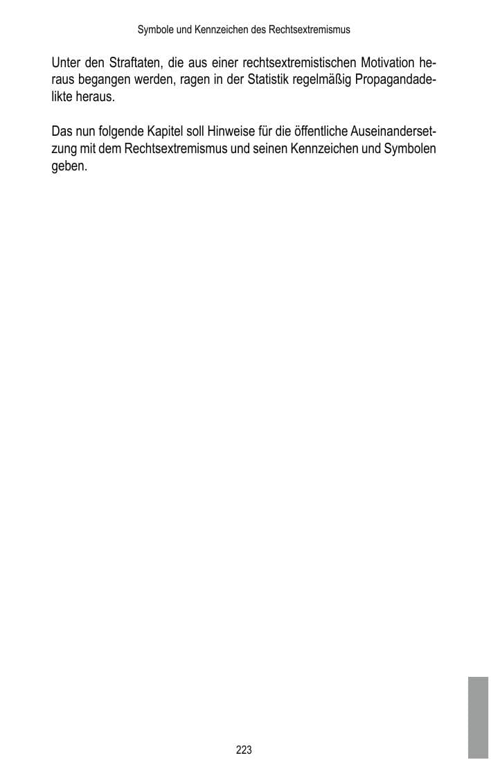 Seite 225 des Verfassungsschutzbericht 2017 Brandenburg