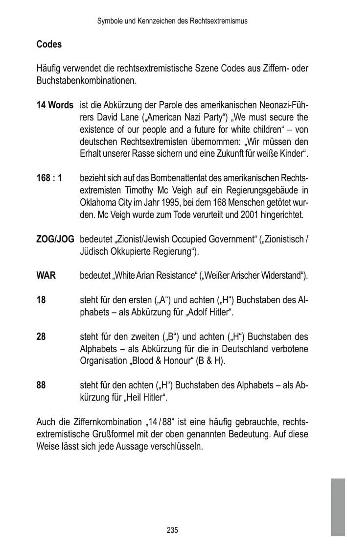 Seite 237 des Verfassungsschutzbericht 2017 Brandenburg