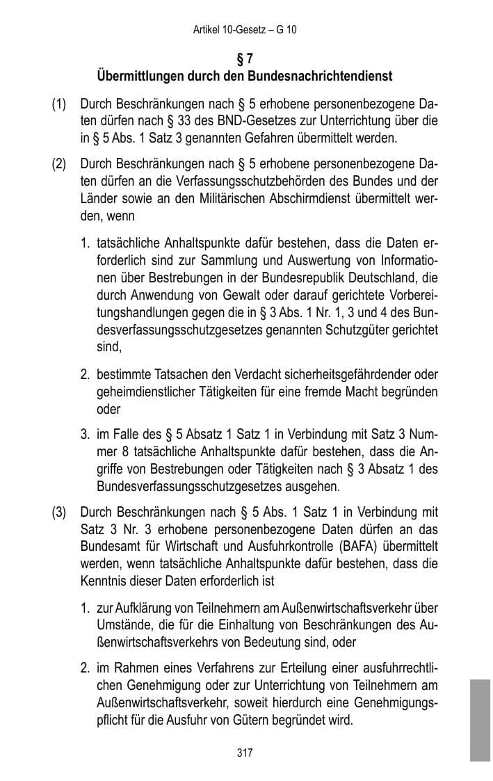 Seite 319 des Verfassungsschutzbericht 2017 Brandenburg