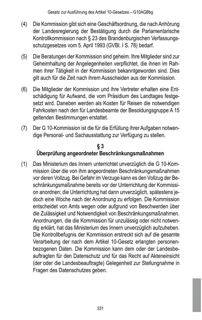 Seite 333 des Verfassungsschutzbericht 2017 Brandenburg