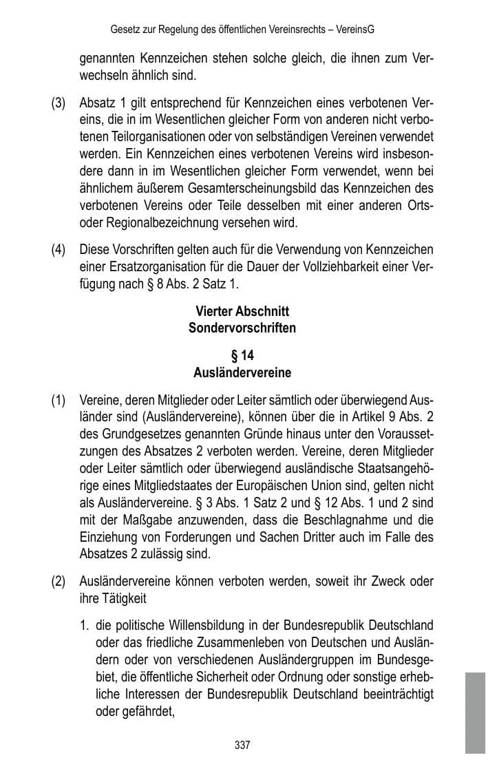 Seite 339 des Verfassungsschutzbericht 2017 Brandenburg