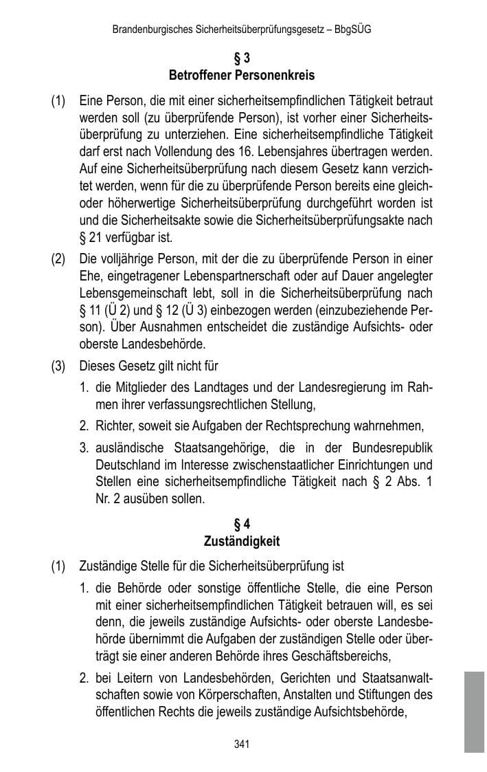 Seite 343 des Verfassungsschutzbericht 2017 Brandenburg