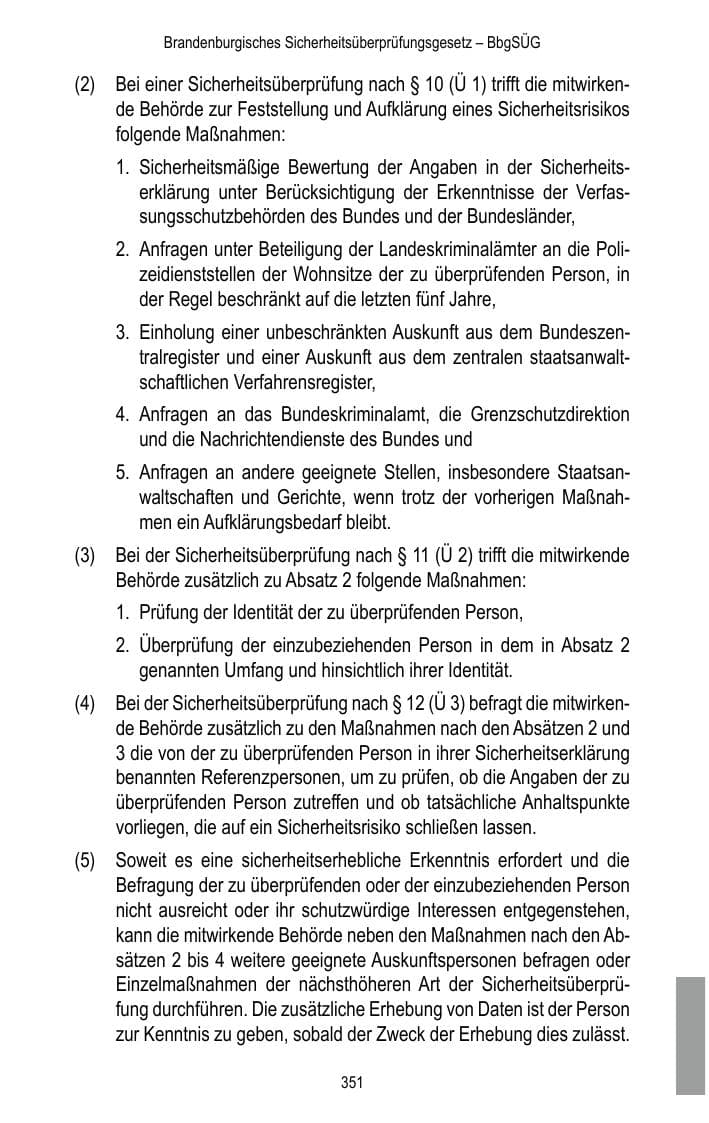Seite 353 des Verfassungsschutzbericht 2017 Brandenburg