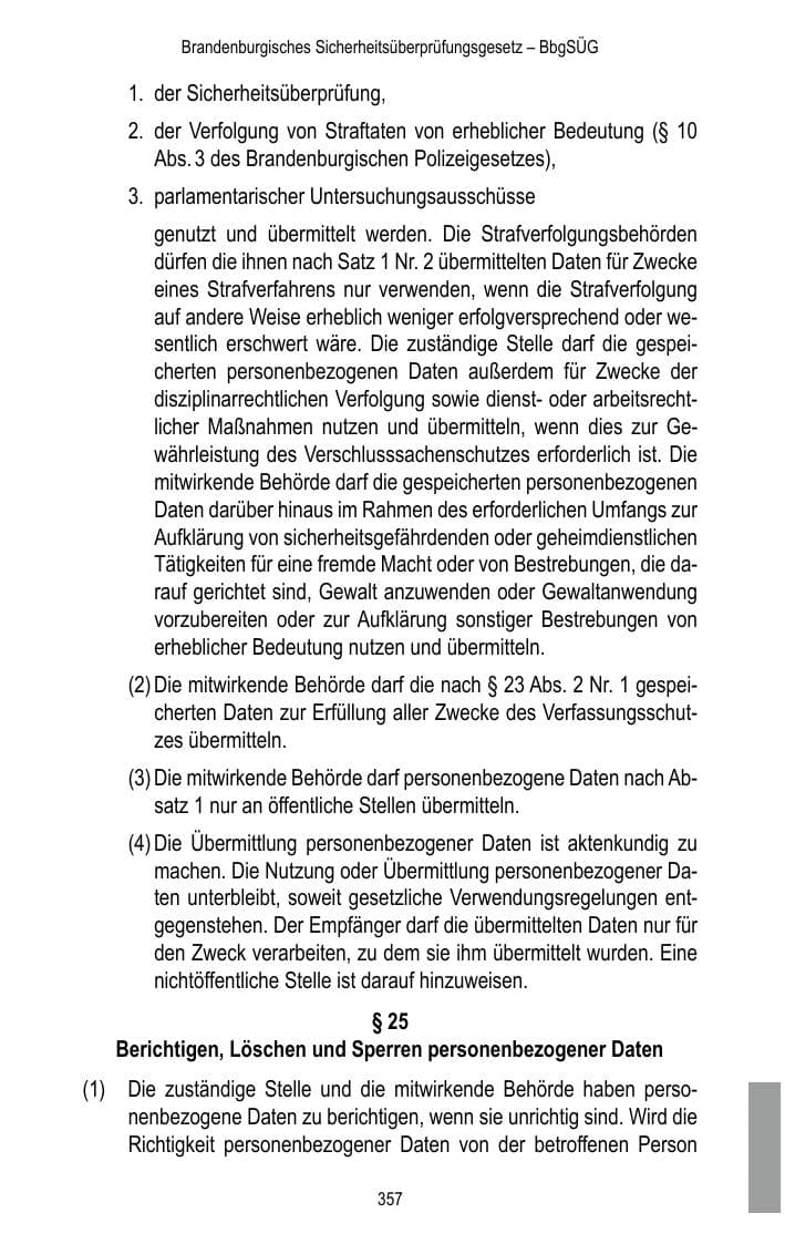 Seite 359 des Verfassungsschutzbericht 2017 Brandenburg