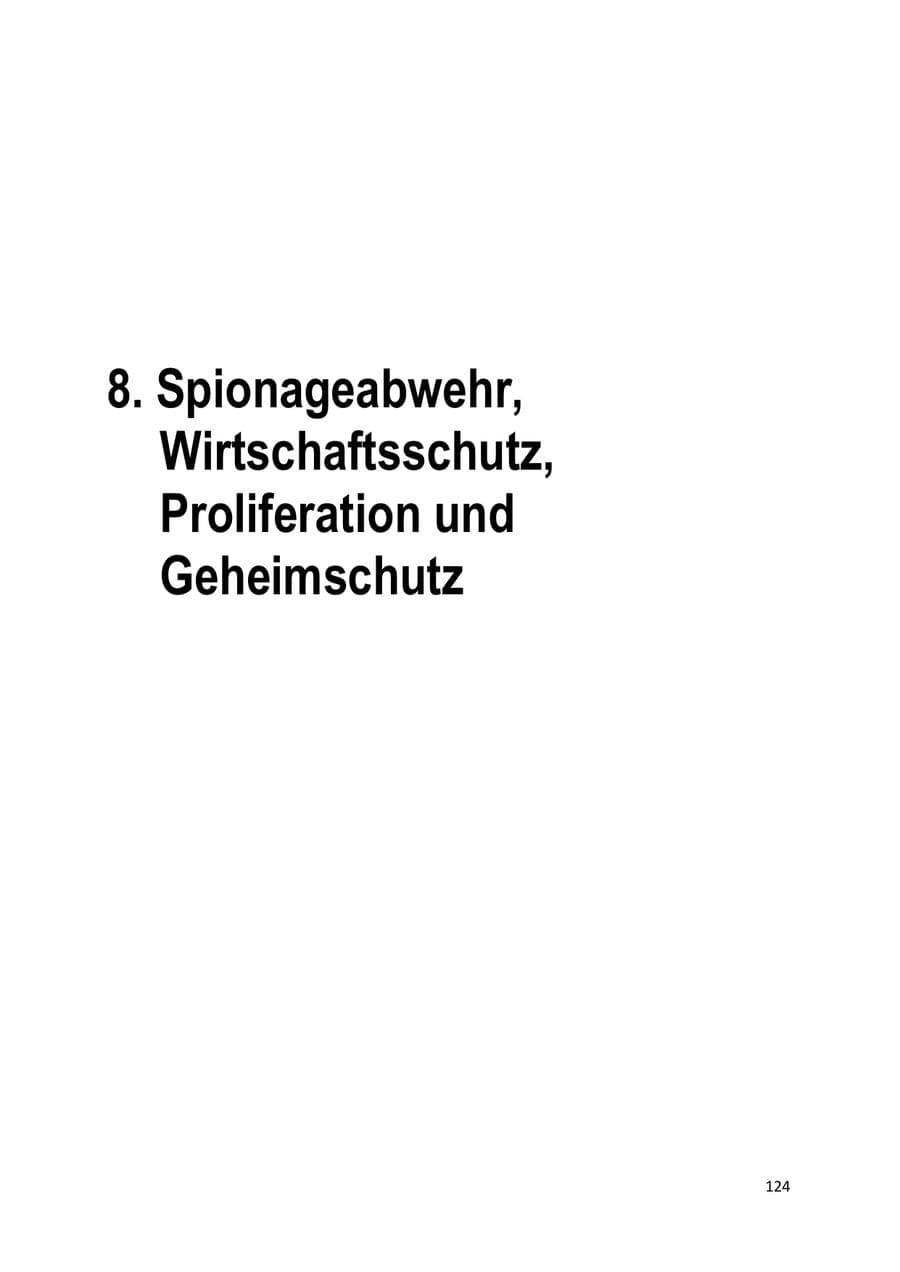 Seite 124 des Verfassungsschutzbericht 2019 Brandenburg