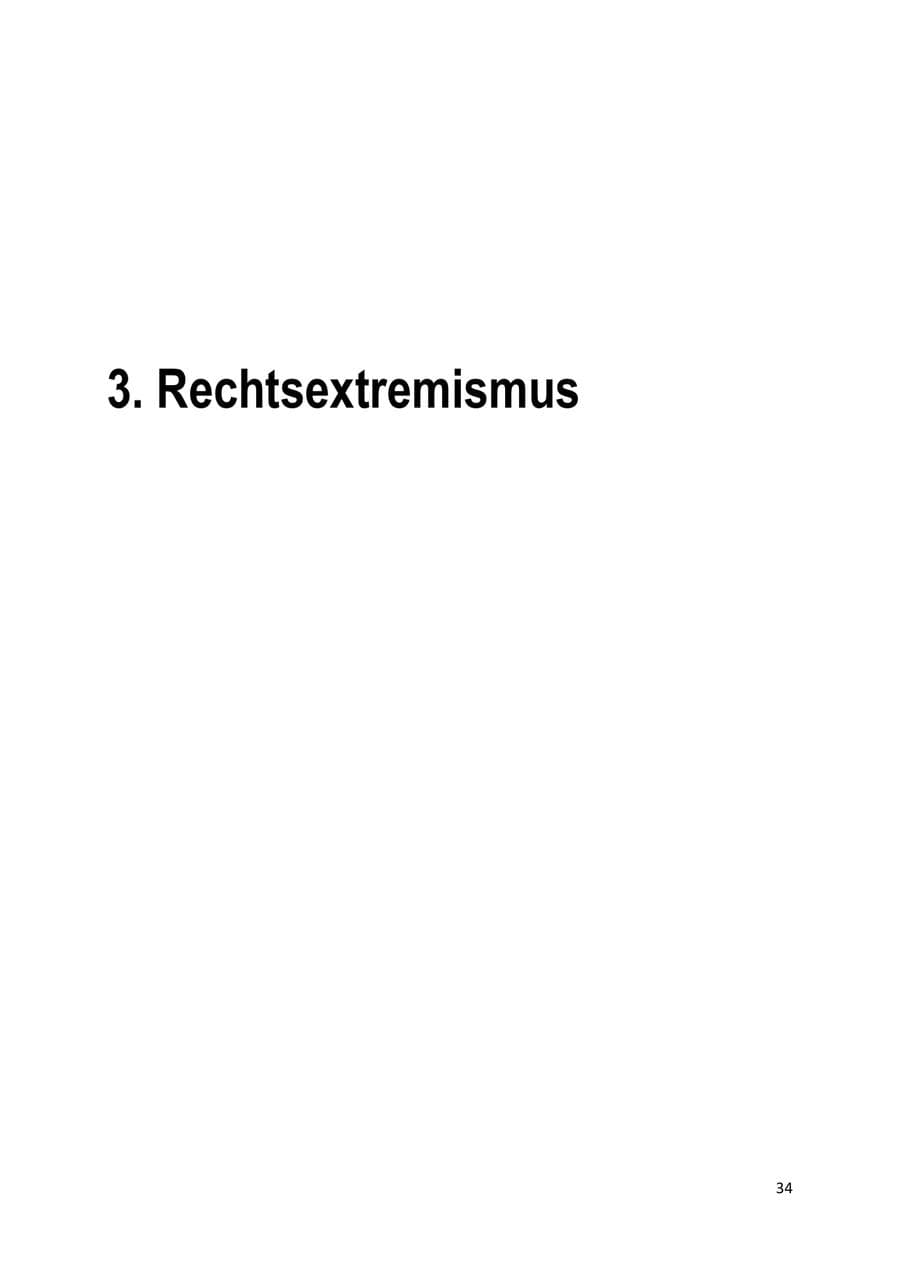 Seite 34 des Verfassungsschutzbericht 2020 Brandenburg