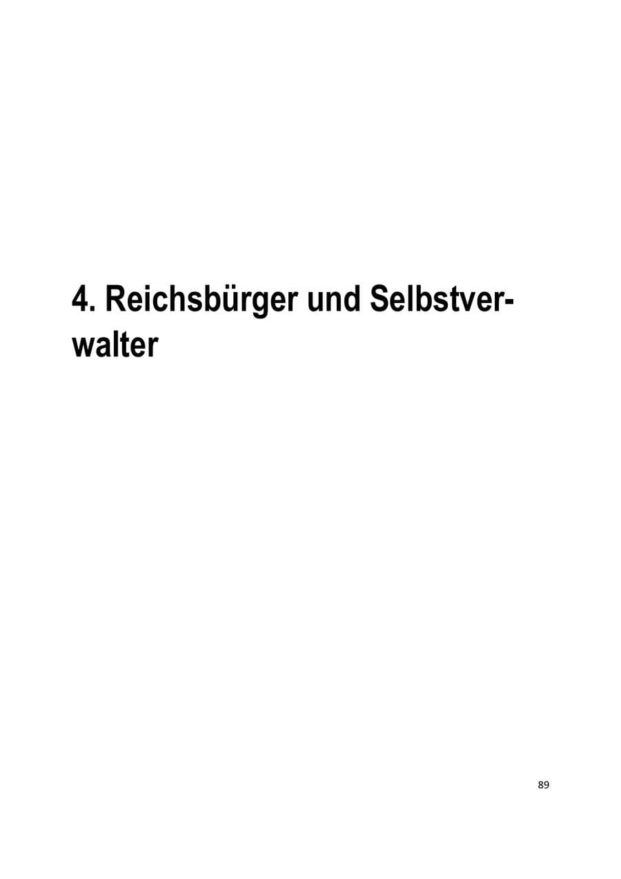 Seite 89 des Verfassungsschutzbericht 2020 Brandenburg