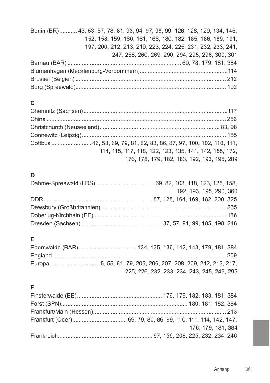 Seite 361 des Verfassungsschutzbericht 2021 Brandenburg