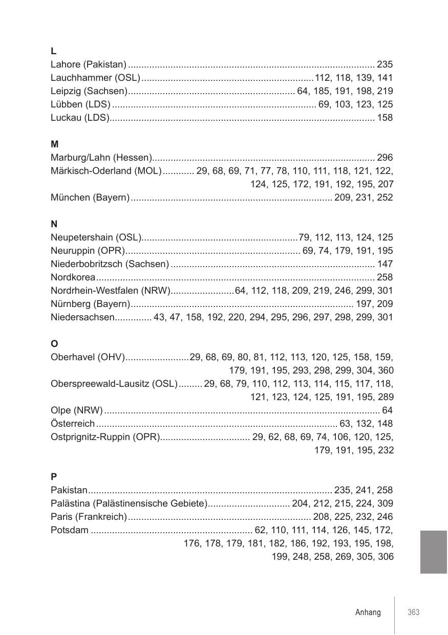 Seite 363 des Verfassungsschutzbericht 2021 Brandenburg