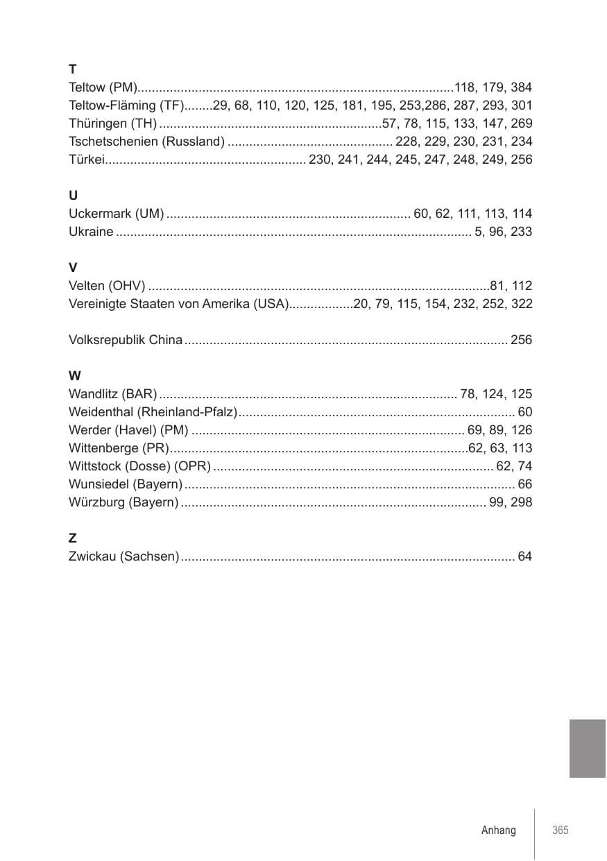Seite 365 des Verfassungsschutzbericht 2021 Brandenburg