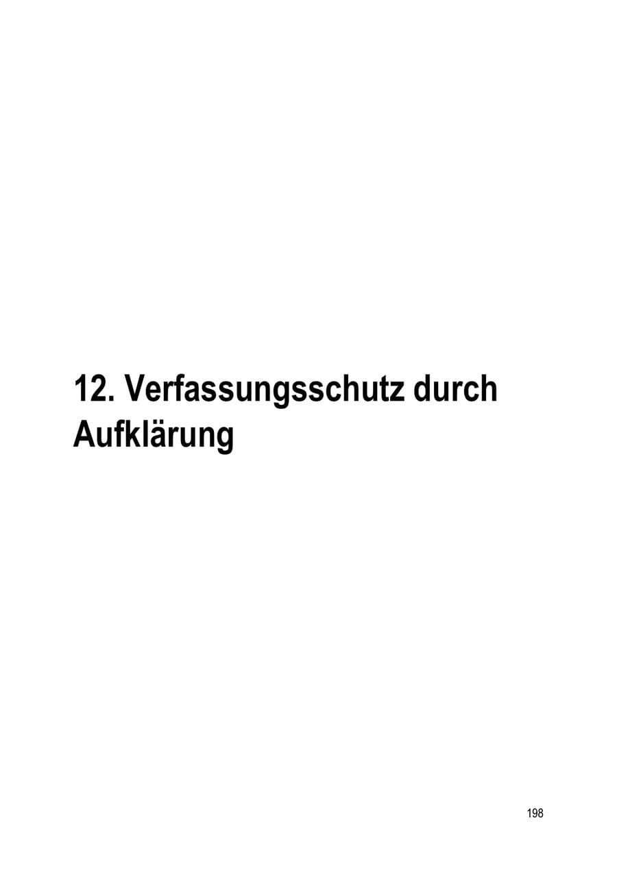Seite 198 des Verfassungsschutzbericht 2023 Brandenburg