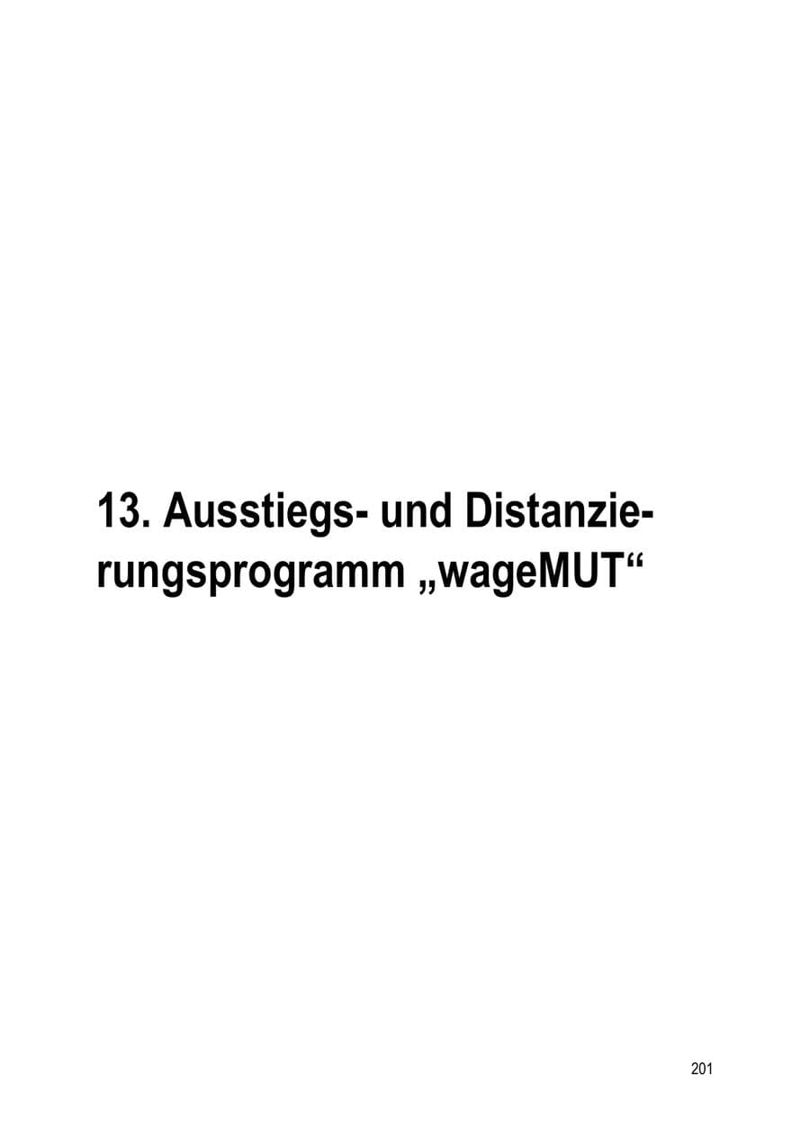 Seite 201 des Verfassungsschutzbericht 2023 Brandenburg